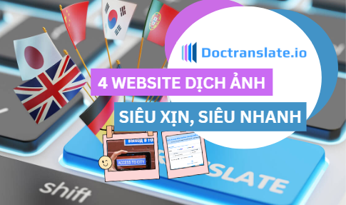 Dịch hình ảnh, website dịch ảnh